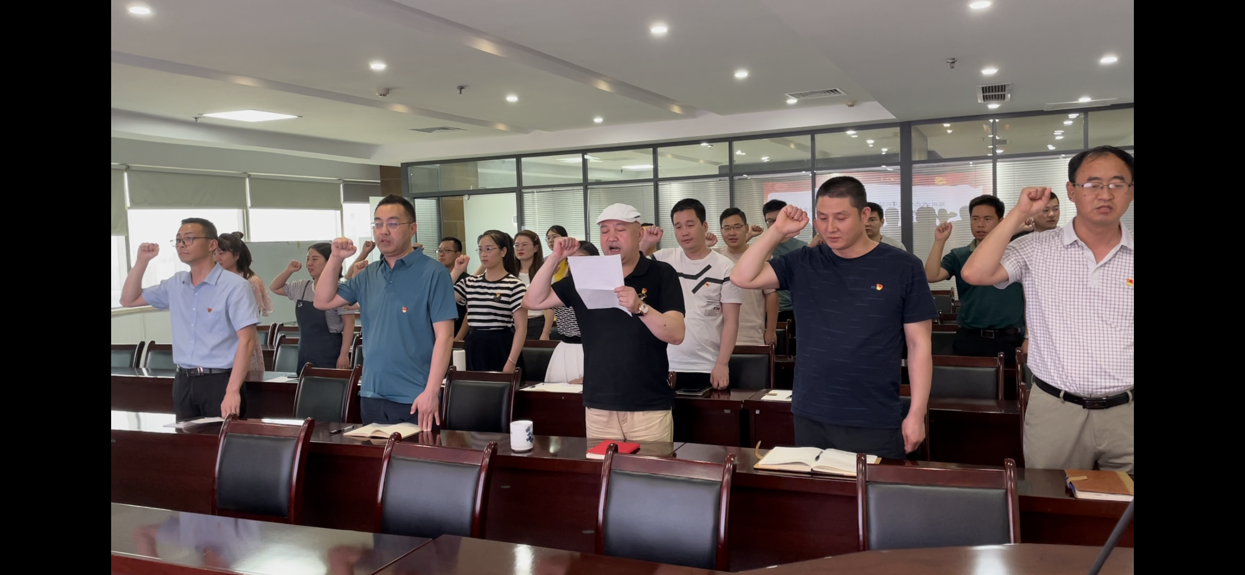 “重溫黨史，不忘初心” ——鄭州農(nóng)達(dá)支部慶祝建黨100周年學(xué)習(xí)活動(dòng)(圖2)